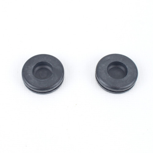 56 57 Chevy 4-Door Hardtop Pillarless Rear Door Handle Rubber Plugs Pair