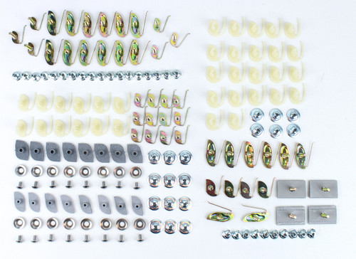 64 1964 Chevy Impala 4 DOOR Side Molding Trim Fastener Clip Set