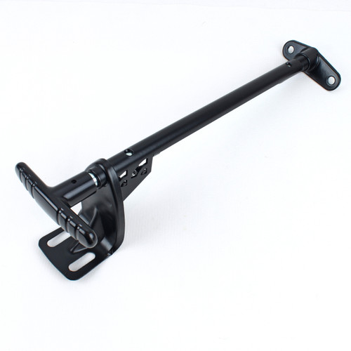 55 56 Chevy Black Metal Emergency Parking E-Brake Release Pull Handle Assembly