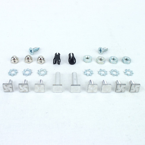 57 1957 Chevy Rear Trunk Deck Lid Accessory Aluminum Trim Molding Hardware Kit