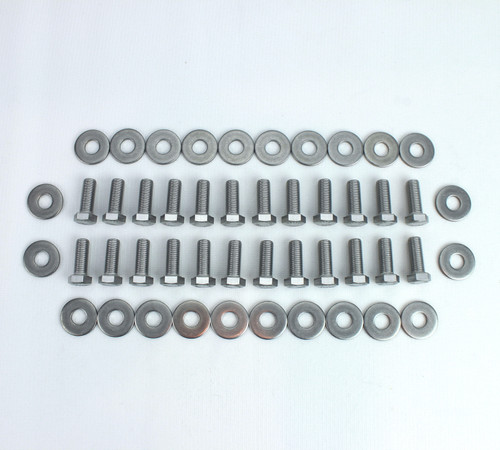 67 68 69 70 71 72 Chevy GMC Truck STAINLESS Upper & Lower Door Hinge Bolt Kit
