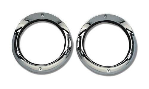 55 1955 Chevy Car Chrome Headlight Bezels New - I-5 Classic Chevy