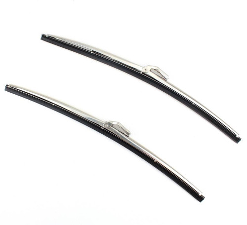 Classic Mini 10" Wiper Blades - Stainless Steel Framed - Bayonet Fit - 1962-1993 (OEM EP9002)