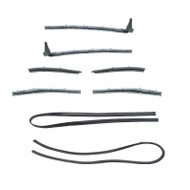 55 56 57 Chevy Convertible Top Rubber Weather Strip Seal Kit 1955 1956 1957