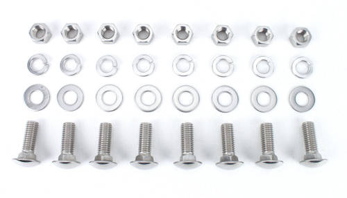 Set Of Six Chrome Bumper Bolts 1/2-13 Thread For 47-72 Chevy Pickup Trucks