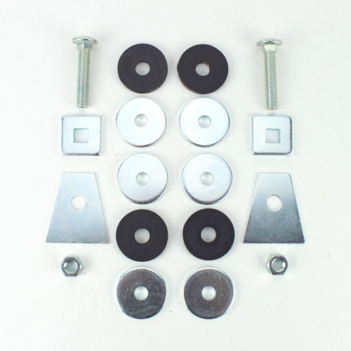 Radiator Core Support To Frame Mount Pad Kit For 1965-1979 Ford Pickup Trucks