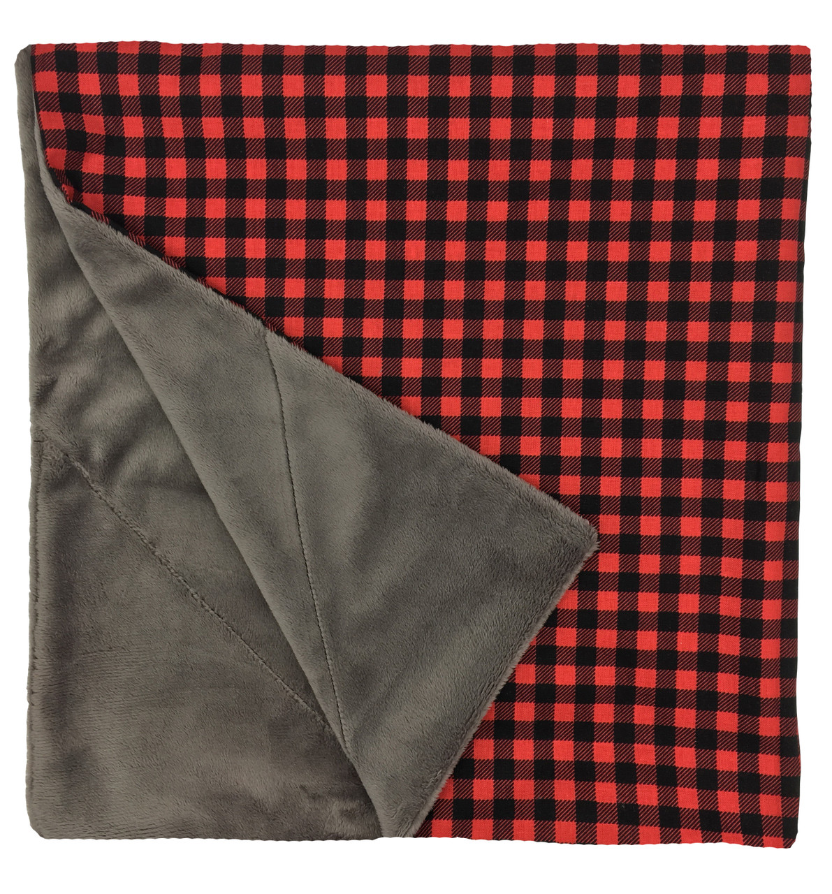 buffalo plaid blanket knitting pattern