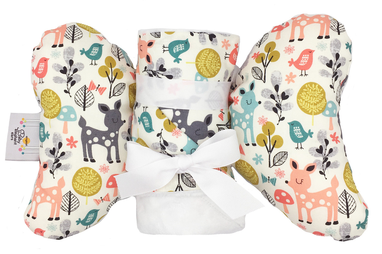 Baby Elephant Ears Zoology Head Support Pillow Bedding Baby