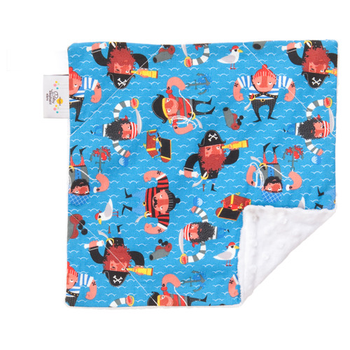 Baby Red Beard Mini Baby Blanket (12" x 12")