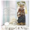 Emily Rosewood the Librarian bookmark featuring whimsical woodland fantasy artwork and a decorative tassel.