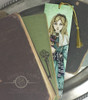 Close-up view highlighting Alice alongside the White Rabbit, Cheshire Cat, and enchanting Wonderland details.