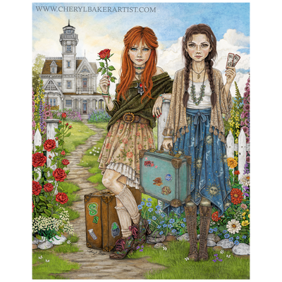 Sally and Gillian Owens Goes to a Magical School