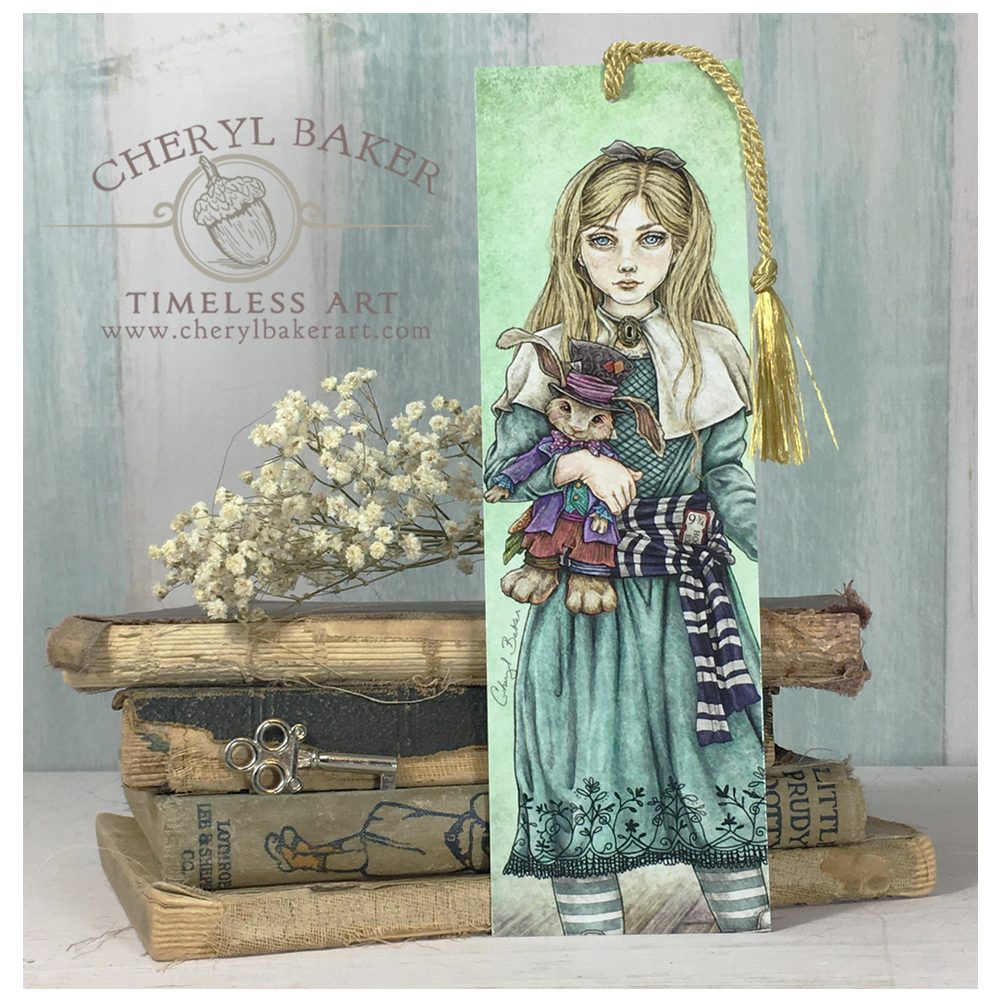 Alice in Wonderland Gifts Handmade Polymer Clay Alice in Wonderland  Bookmark - Shop ChildUniverse Bookmarks - Pinkoi