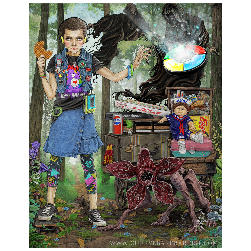 Eleven goes to a magical school