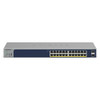 Netgear GS724TPv3 24-Port Gigabit PoE+ Managed Network Switch - Front