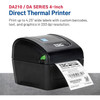TSC DA210 Desktop Direct Thermal Barcode Printer - Specs TSC DA210 Desktop Direct Thermal Barcode Printer - Specs