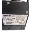 Close-up of the technical specifications label on a black Bixolon SRP-S300 thermal receipt printer. The label displays Model: SRP-S300, Rating: 24Vdc, 2.5A, Rev. 4, P/N: SRP-S300TOEK/SBKS-V4, and S/N: SBKSN8KA22061711, along with standard compliance marks such as UKCA, CE, EAC, and UL Listed.