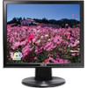 A front-facing view of an ASUS VB178T 17-inch LED monitor with a traditional 5:4 aspect ratio.

The image showcases the following features:

Display: The screen displays a vibrant, colorful landscape photo of a field of pink flowers with houses and green hills in the background. A "LED Panel" logo is visible in the lower-left corner of the screen.

Bezel and Branding: The monitor has a matte black frame with a silver ASUS logo centered on the bottom bezel.

Controls: Physical control buttons and a power indicator light are located on the right side of the bottom bezel.

Stand: The display is supported by a thick black neck attached to a circular, slightly tapered desktop base with a textured finish.