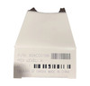 The end flap of a small, white corrugated manufacturer box for a Datalogic component, isolated on a white background. The printed label text on the front of the flap reads "P/N: 90ACC0196", "REV LEVEL: A", "Q'TY: 1", and "COUNTRY OF ORIGIN: MADE IN CHINA". The text is accompanied by two distinct black barcodes alongside their respective data fields.