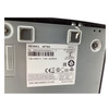 A close-up of the manufacturer product specification label on the bottom plate, showing Model SP700, version SP712, serial numbers, and regulatory certification logos.
