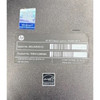 Close-up view of the black manufacturer info label on the HP RP5 Model 5810 chassis, showing serial number MXL9454SVD, product number 77RR41US#ABA, a blue Windows holographic sticker, and an Energy Star certified badge.