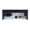 Back panel view of the Citizen CT-S310II printer featuring AC power input, cash drawer kick-out port, RS-232 serial port, and USB port.