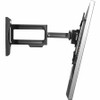 Side profile view of the Peerless-AV PA750 articulating wall mount holding a flat-screen display, extended outward from the wall mount bracket.