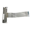 The metal backplate of an Epson 1651188 thermal printhead assembly with part labels and a flexible ribbon cable attached to the rear.