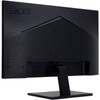 Angled rear view of the Acer Vero V247Y monitor highlighting the input ports and side control buttons.
