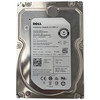 Top label view of the Dell Enterprise Capacity 3.5 HDD v4 4TB hard drive displaying model number ST4000NM0005, capacity specifications, barcodes, and regulatory compliance logos.