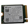 Front view of SK hynix BC711 512GB M.2 2230 NVMe SSD showing model label with part number HFM512GD3GX013N and Dell part number 0WYTPM