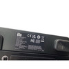 Close-up of the Elo product specification label on the stand base, displaying part number E809321, regulatory compliance logos, and power ratings.