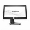 Direct front view of the Partner SpotOn A5-1-A 15.6-inch touchscreen POS terminal showing the bezel branding and stand base.