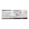 Close-up of the specification and serial number label for the FEC BP-864 PC box detailing model, CPU, RAM, storage, OS, and barcode.