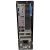 Rear panel of the Dell OptiPlex 3090 SFF desktop showing video output ports, USB ports, Ethernet jack, expansion slot covers, and the power supply unit with an AC power input.