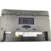 Rear view of the Oracle MICROS Workstation 6 Series 2 terminal displaying the black casing, cooling vents, VESA mounting points, and regulatory label recess.