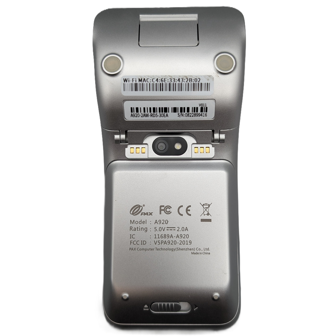 Pax A920 Refurbished Mobile Credit Card Payment Terminal