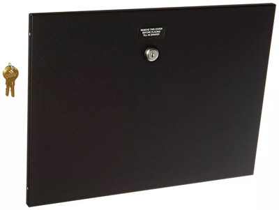 APG Cash Drawer PK-14L-R-BX Inc Steel Locking Till Cover - Front