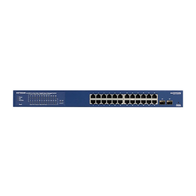 Netgear GS724TP v2 24-Port Gigabit Smart Managed Switch - Front Netgear GS724TP v2 24-Port Gigabit Smart Managed Switch - Front