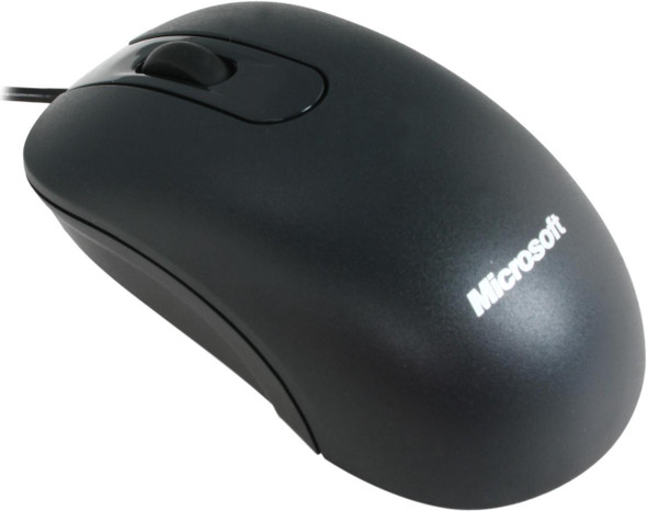 Microsoft JUD-00001 Black 3 Buttons 1 x Wheel USB Wired Optical Mouse - Side