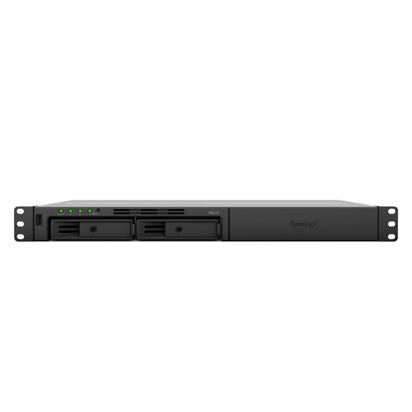 Synology RackStation RS217 2-Bay NAS Enclosure - Front