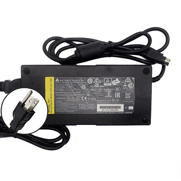 NCR 497-0508598 4-Pin 150W 24V 6.25A Power Supply - Rear