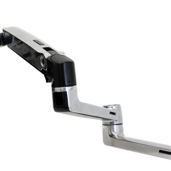 Ergotron 45-289-026 Polished Aluminum LX Extension - Closeup