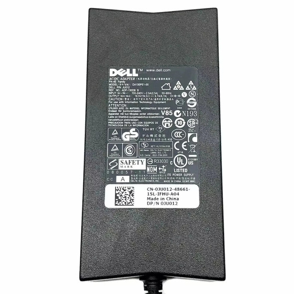 Dell 130W 19.5V 6.7A Large Tip AC Adapter - Label