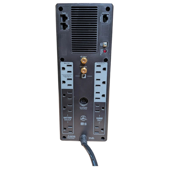 APC Power Saving Battery Backup Back-UPS Pro 1300 - BR1300G - Rear