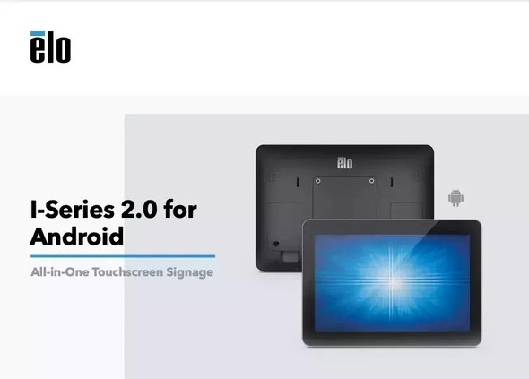 Elo I-Series 2.0 Standard 21.5”  Touchscreen All-In-One - Front