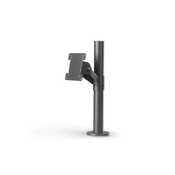 SpacePole SPV1101-FX-02 angled 75/100 VESA display mount with a 400mm pole against a white background.