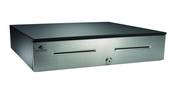 APG JD320-BL1816-C Heavy-Duty Series 4000 Cash Drawer  - Front