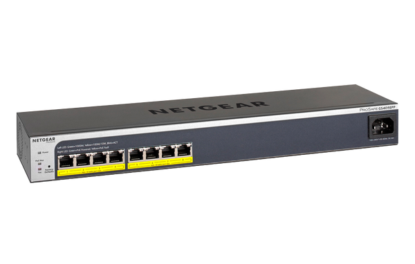Netgear GS408EPP 8-Port Web Managed Gigabit Ethernet PoE+ Switch