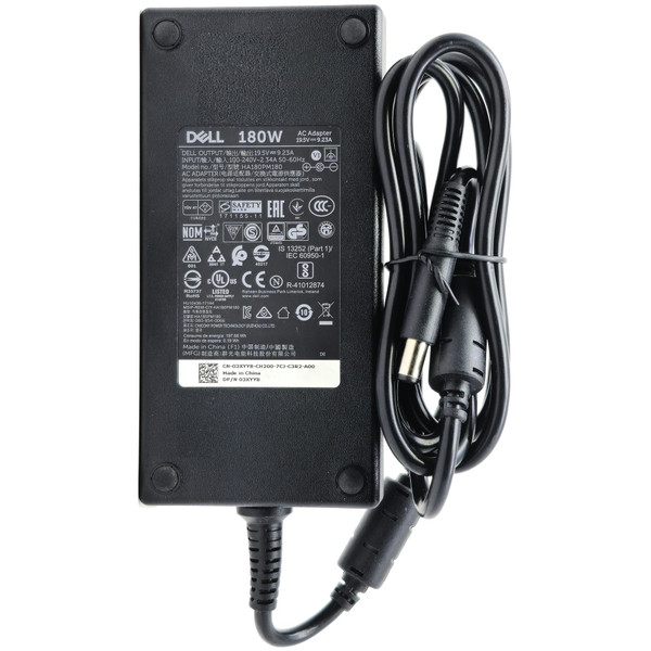 Dell 180W 19.5V 9.23A Large Tip AC Adapter - Label